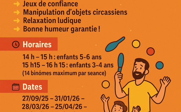 Atelier parents/enfants « Jouer ensemble ! »