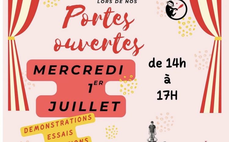  Portes Ouvertes – Mercredi 1er Juillet 2026